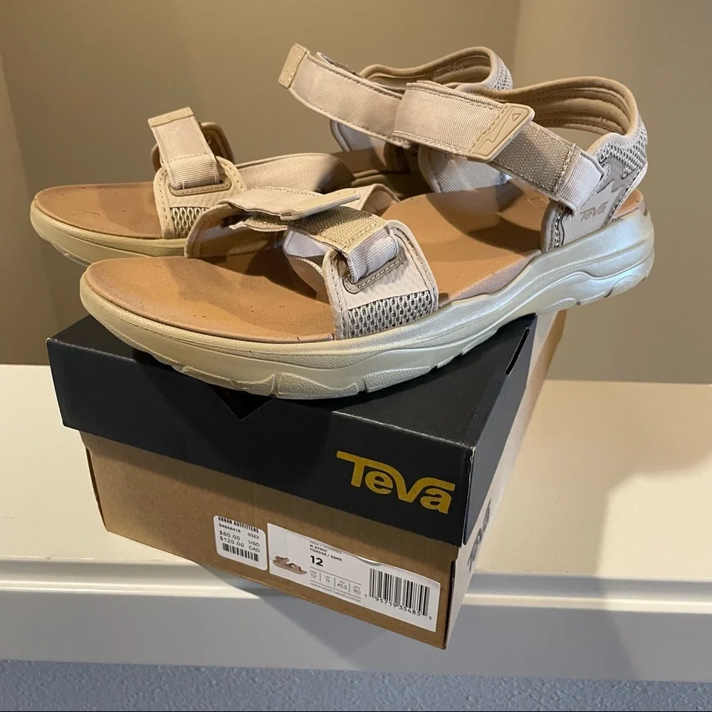 TEVA, Zymic Tan Sandals, Mens 12